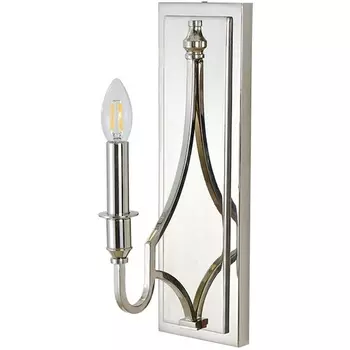 Бра Newport 3450 3451/А nickel в виде свечи