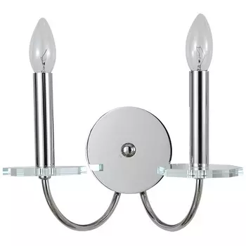 Бра Newport 3870 3872/A nickel в виде свечи