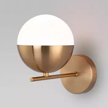 Бра 70129/1 Eurosvet NUVOLA латунь в форме шара