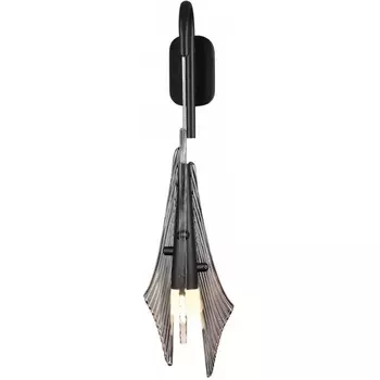 Бра светодиодное Odeon Light Afalina 5442/6WL черный/дымчатый/металл/стекло/акрил LED 6W 3000K