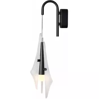 Бра светодиодное Odeon Light Afalina 5442/6WLA черный/бел.матовый/металл/стекло/акрил LED*6W 3000K