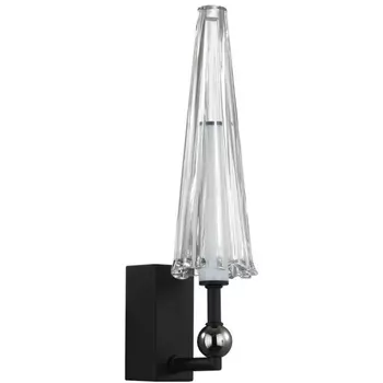 Бра светодиодное Odeon Light Fungo 5429/5WL черный матов./прозрачный/металл/стекло/акрил LED 5W 3000K 350Лм