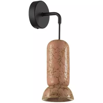 Бра Odeon Light Kerama 5054/1WC PENDANT черный/розовый/коричн./металл/керамика GU10 LED 4W