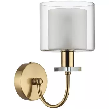 Бра Odeon Light Saga 5088/1W античная бронза/стекло E14 1*40W