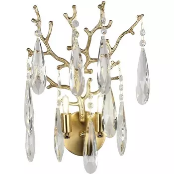 Бра Omnilux Batelli OML-52901-02 форма ветки с подвесками