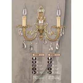 Бра премиум 010N/1 AA ASFOUR (Riperlamp)