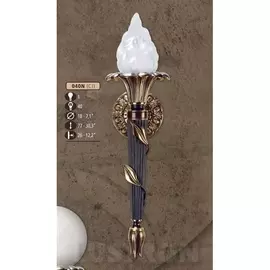 Бра премиум 040N/1 CJ SATIN (Riperlamp)