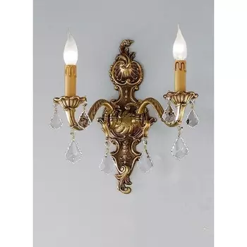 Бра с хрусталем Nervilamp 140 140/2A подсвечник