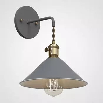 Бра с подвесным плафоном Braid Wall Gray Imperiumloft Braid-Wall01 (181877-26) ImperiumLoft