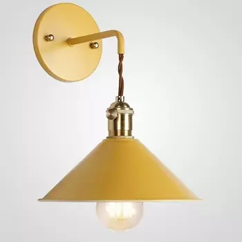 Бра с подвесным плафоном Braid Wall Yellow ImperiumLoft Braid-Wall01 (181879-26)