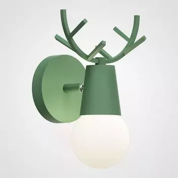 Бра с рожками Deer A Green ImperiumLoft Deer01 (101507-26)