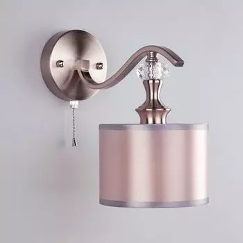 Бра с выключателем 60070/1 Eurosvet Ofelia сатин-никель