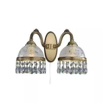 Бра с выключателем A.6200/2 Reccagni Angelo 6200 A 6200/2 с подвесками