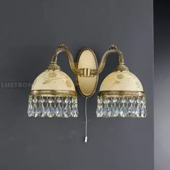 Бра с выключателем A.6206/2 Reccagni Angelo 6206 A 6206/2