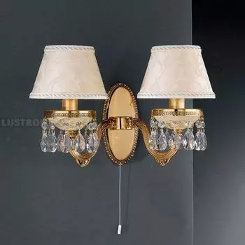 Бра с выключателем A.6523/2 Reccagni Angelo 6523 A 6523/2