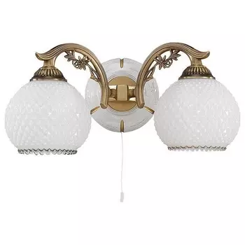 Бра с выключателем A.8605/2 Reccagni Angelo 8605 A 8605/2