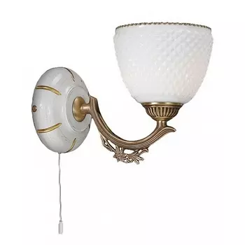 Бра с выключателем A.8656/1 Reccagni Angelo 8656 A 8656/1