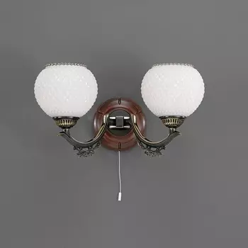 Бра с выключателем A.8660/2 Reccagni Angelo 8660 A 8660/2