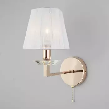 Бра с выключателем 60114/1 Eurosvet Alegria золото