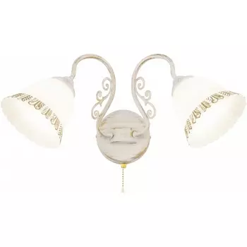 Бра с выключателем Arte Milano AM340800 340800/2W WT+G