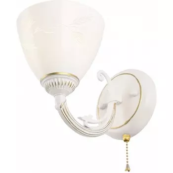 Бра с выключателем Arte Milano AM343659 343659/1W WT+G