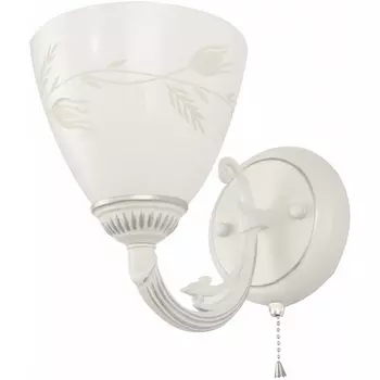 Бра с выключателем Arte Milano AM343659 343659/1W WT+SL