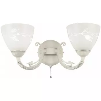 Бра с выключателем Arte Milano AM343659 343659/2W WT+SL