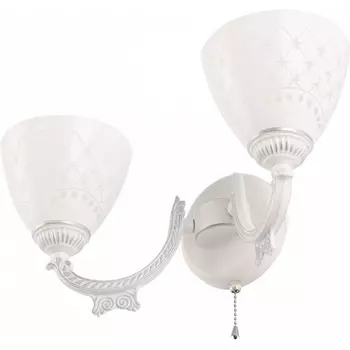 Бра с выключателем Arte Milano AM343837 343837/2W WT+SL