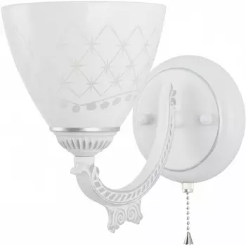 Бра с выключателем Arte Milano AM343837 343837/1W WT+SL