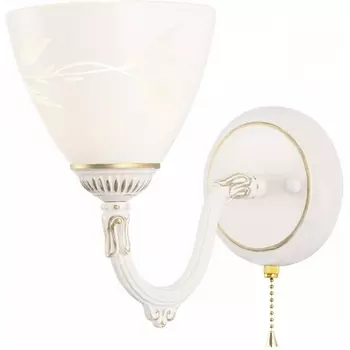 Бра с выключателем Arte Milano AM343837 347837/1W WT+G