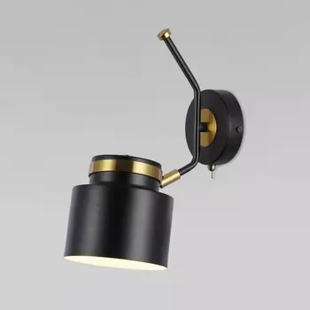 Бра с выключателем 70133/1 Eurosvet Batler черный