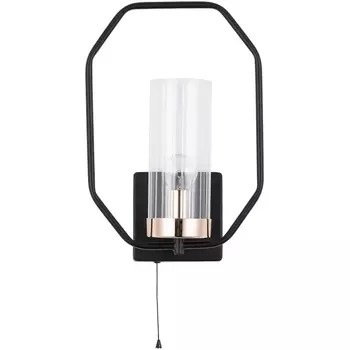 Бра с выключателем Arte Lamp Celaeno A7004AP-1BK
