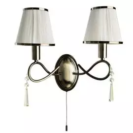 Бра с выключателем Arte Lamp Logico A1035AP-2AB