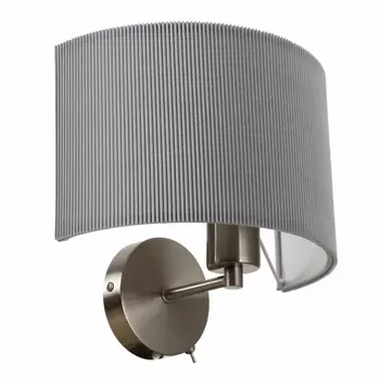 Бра с выключателем Arte Lamp Mallorca A1021AP-1SS