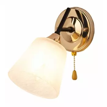 Бра с выключателем MD.1253-1-W BK+FGD (Imex)