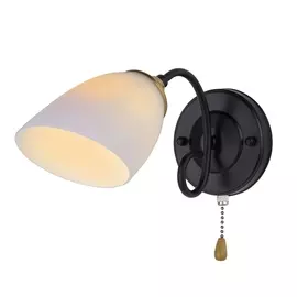 Бра с выключателем MD.3862-1-S BK+CP (Imex)