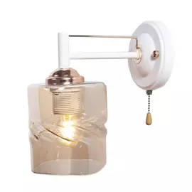 Бра с выключателем MD.4237-1-W WH+FGD (Imex)