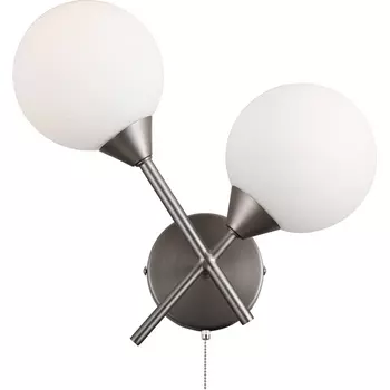 Бра с выключателем Moderli Molecule V10844-2W в форме шара