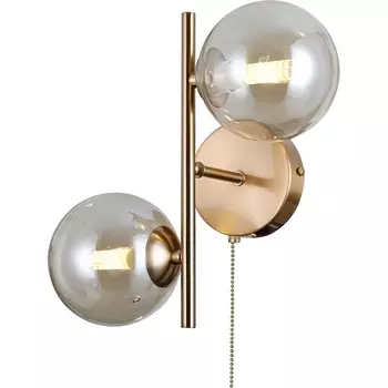 Бра с выключателем молекулы Moderli Renny V10787-2W