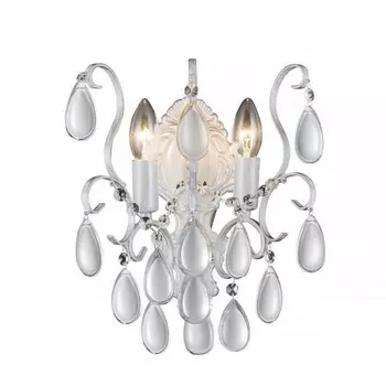 Бра Crystal Lux SEVILIA AP2 SILVER