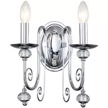 Бра 678/2A E14*40W Escada Shine Chrome