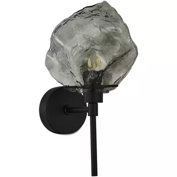 Бра ST Luce SL1175.401.01 Portici Черный/Серо-зеленый E14 1*40W