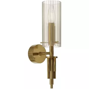 Бра ST Luce SL2005 SL2005.301.01 латунь/коньячный E14 1*40W