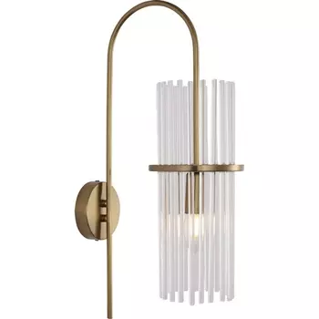 Бра ST Luce Tasse SL6145.301.01 латунь/прозрачный E14 1*40W