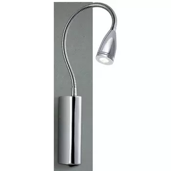 Бра на гибкой ножке для чтения светодиодное 14801/A сhrome Newport