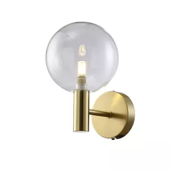Бра светодиодное AP1 BRONZE/TRANSPARENTE Crystal Lux Andres