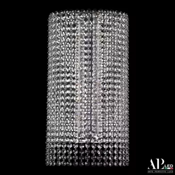 Бра хрусталь светодиодное APL LED Sicilia SH500.B5.25-45.A.Ni.4000