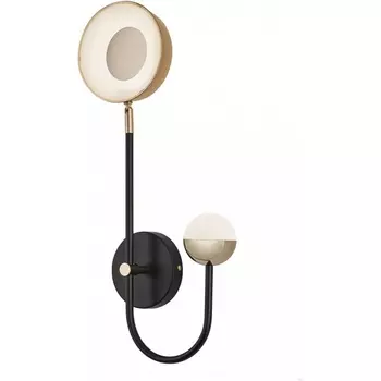 Бра светодиодное Arte Milano Ferrara-73210 273299/1+1 BK/GD
