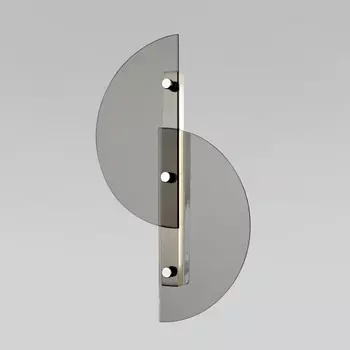 Бра светодиодное Eurosvet Colour со стеклянным рассеивателем 40160 LED дымчатый