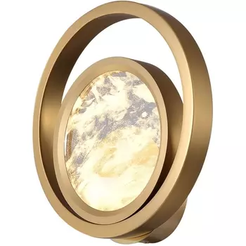 Бра светодиодное Delight Collection Mon Light MB8700-1A brushed gold кольцо DeLight Collection